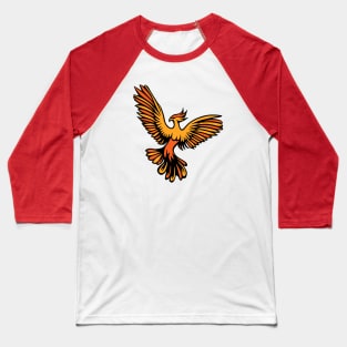 Phoenix Bird Baseball T-Shirt